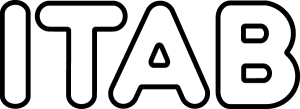 ITAB logo black and white -Providing retail equipment